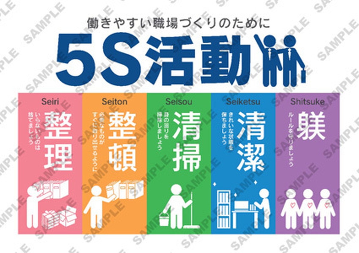 5s活動ポスター オフィス向け03 オリジナルツールplus