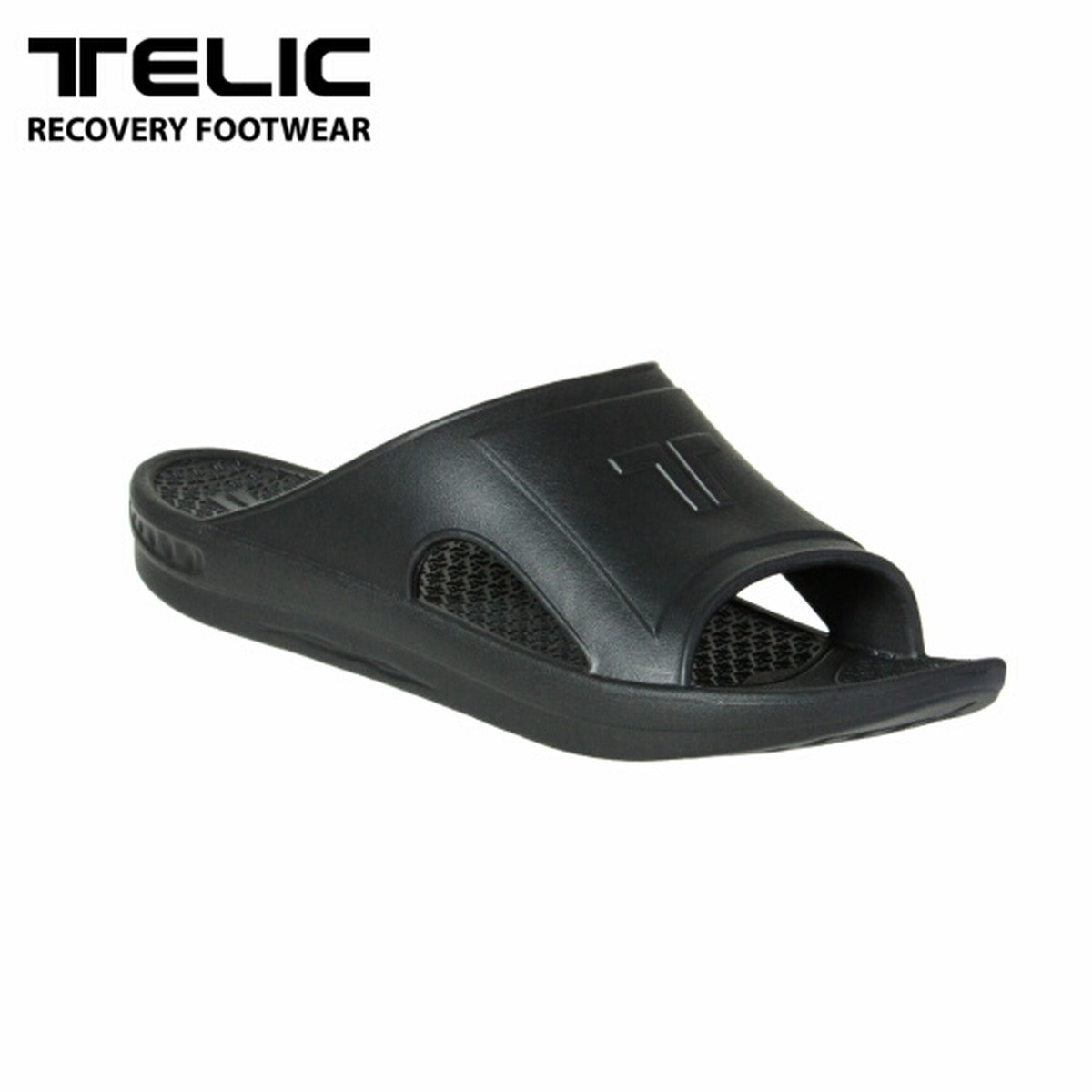 テリック メンズ サンダル リカバリーサンダル Telic Slide Black Bees High