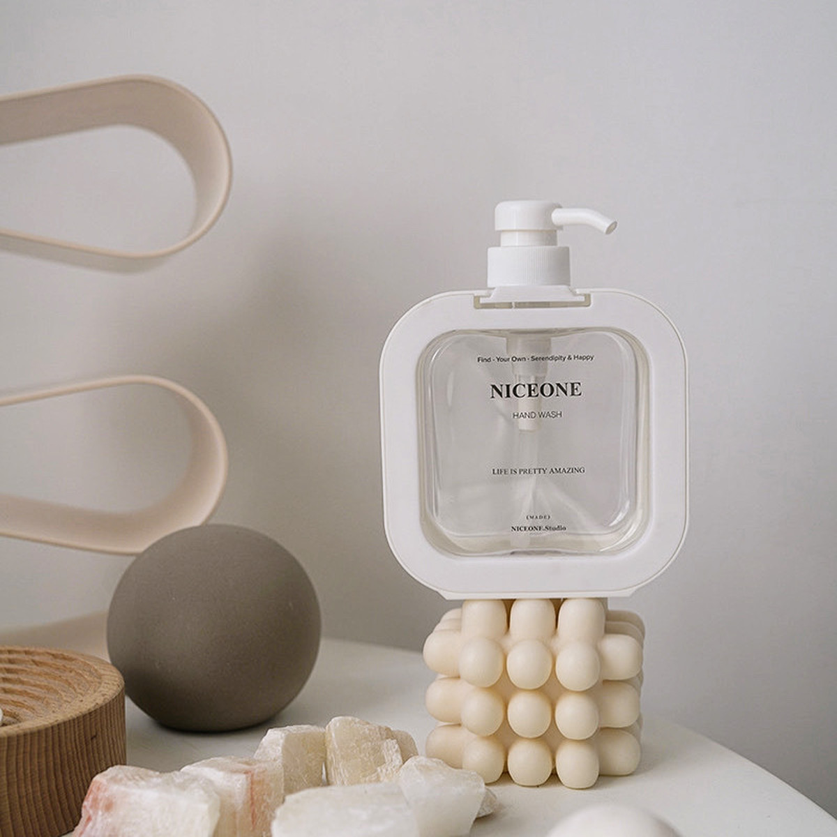 シンプル詰め替えボトル Niceone 北欧インテリア ホワイトインテリア シンプル シャンプーボトル Nuance You 韓国インテリア 韓国ファッション 北欧インテリア 海外インポート品 通販shop