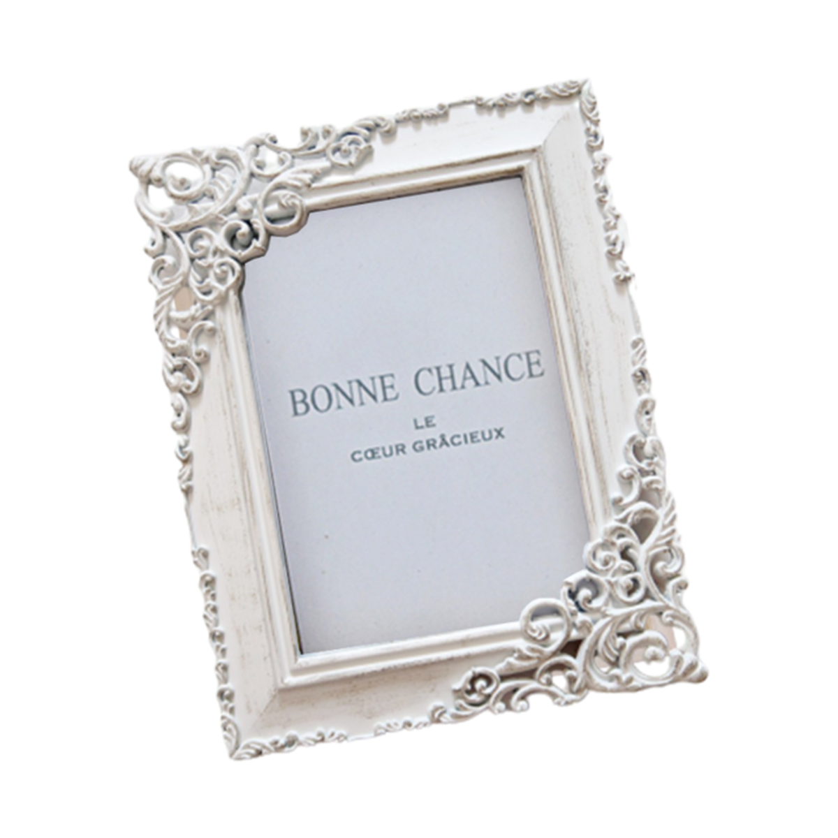 Lathe Photo Frame レースフォトフレーム Bonne Chance