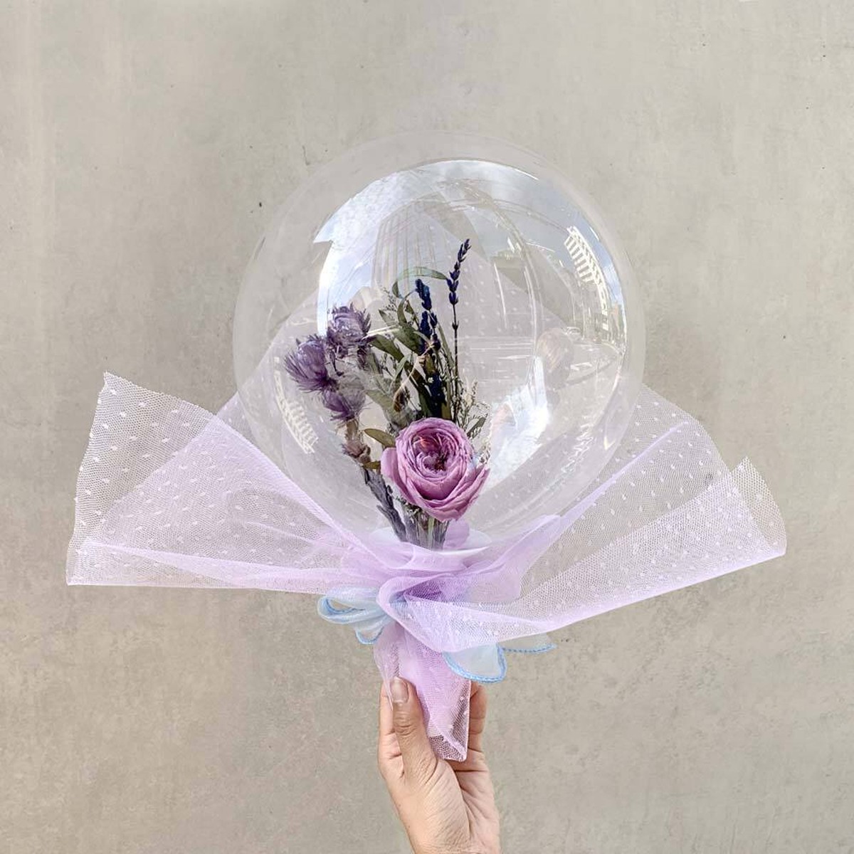 Balloon Flower Bouquet Glendale 大阪 心斎橋 堀江のバルーンとお花を使ったおしゃれな花束バルーンショップ Saguaro Balloon