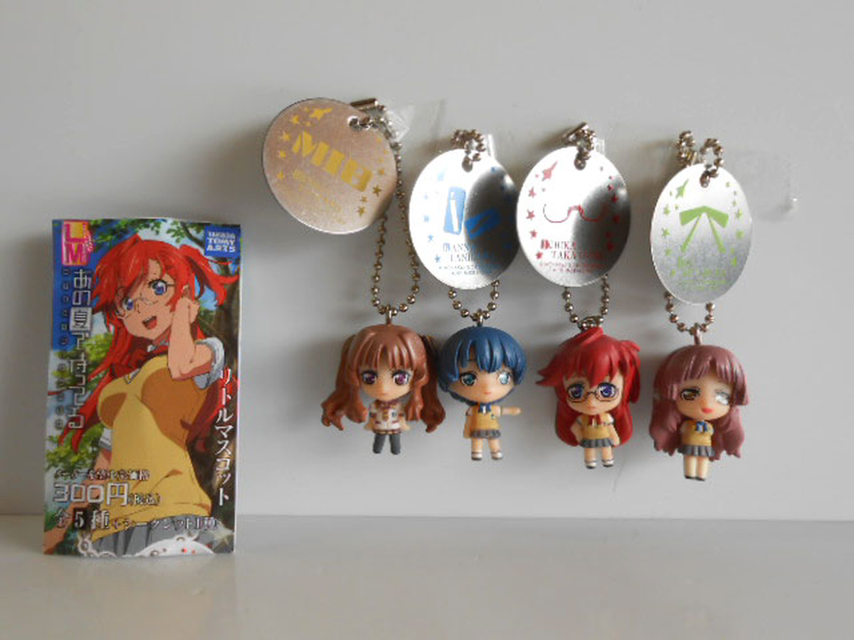 Ivl28joあの夏で待ってるリトルマスコット人気4種 フィギュアマニア 各種ガチャポンのコンプリートセットを販売