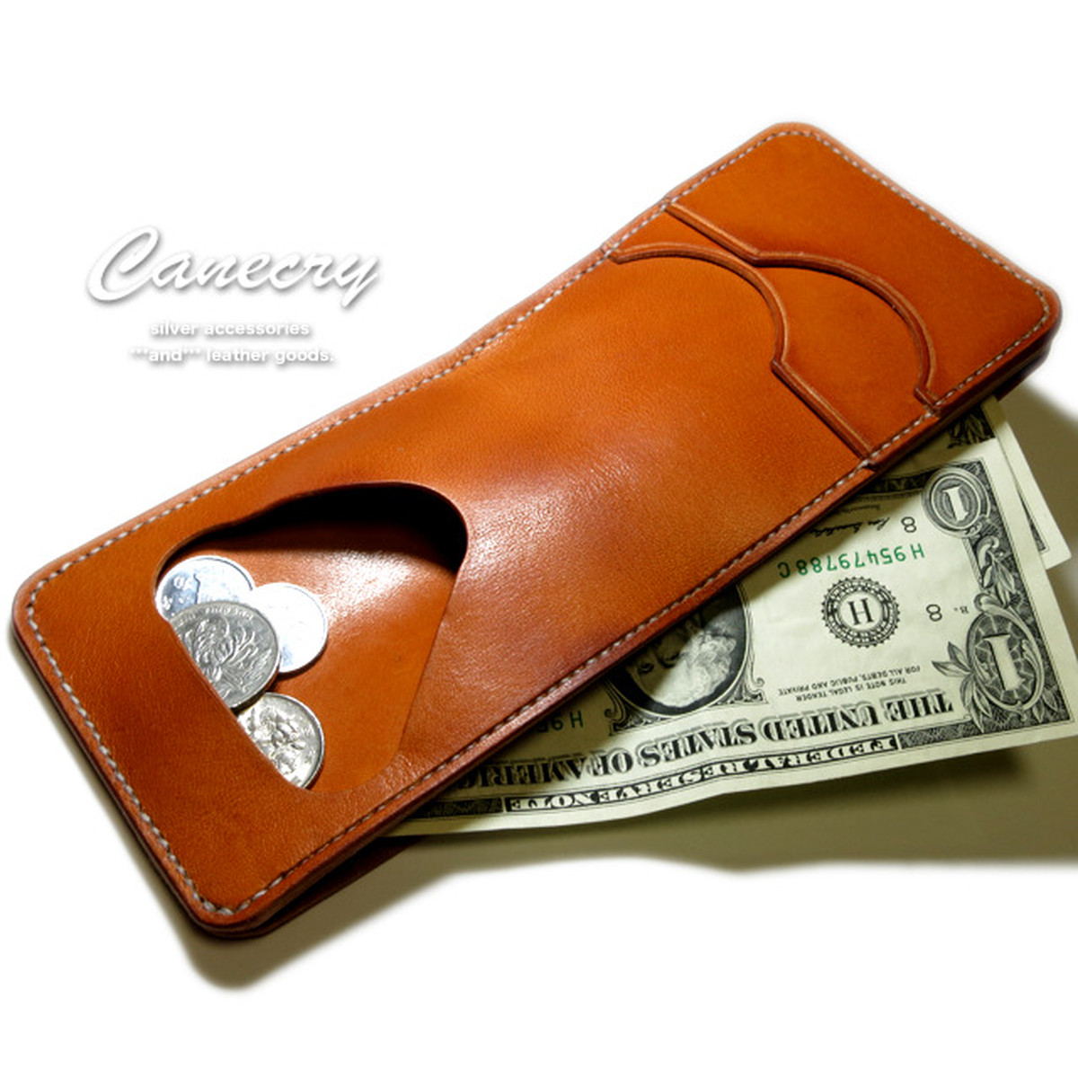 お札とカードが入るコインケース (人はそれを財布と呼ぶ) | 天然石ジュエリーの Canecry