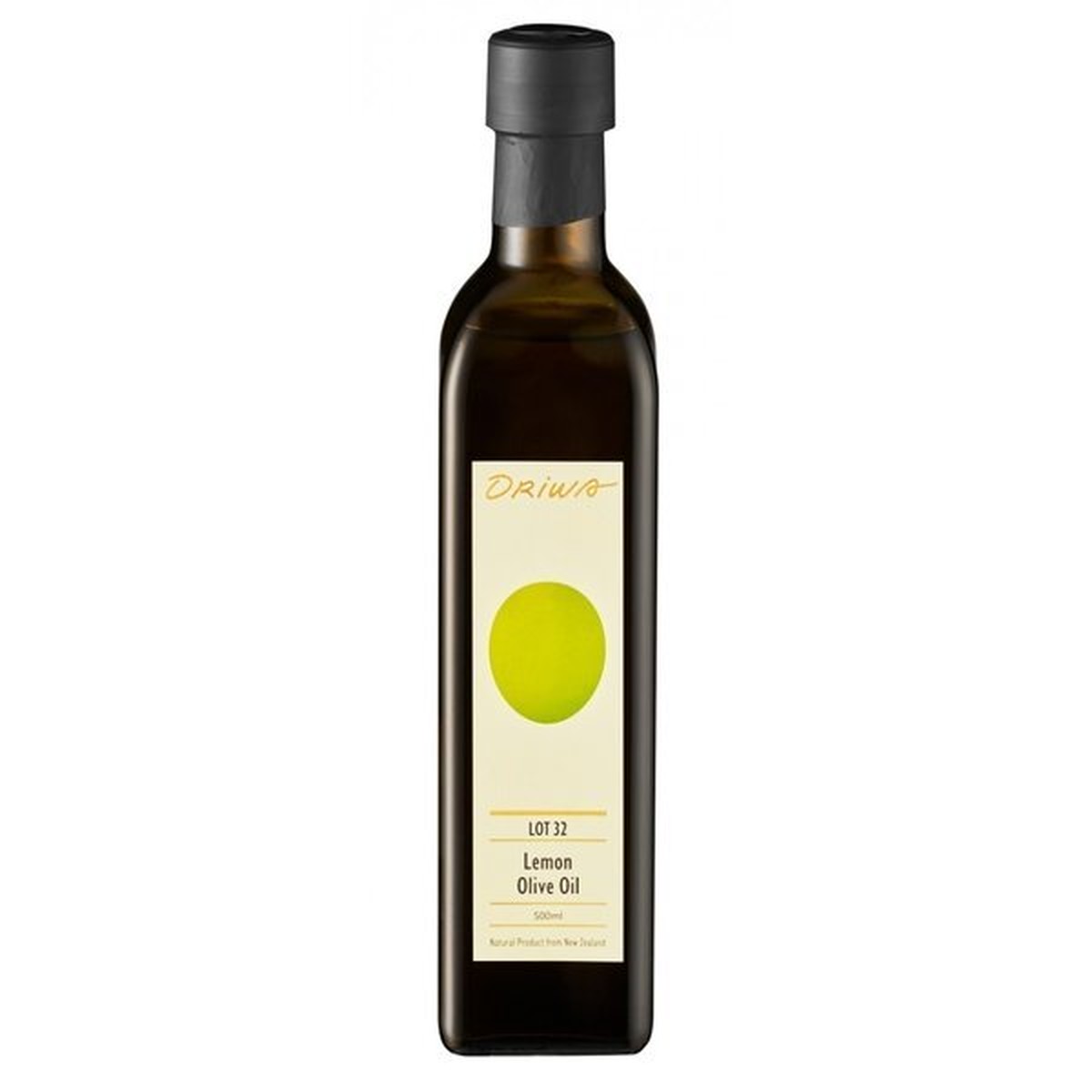 Lot 32 Lemon Olive Oil レモンオリーブオイル 500ml Oriwa オーリワ