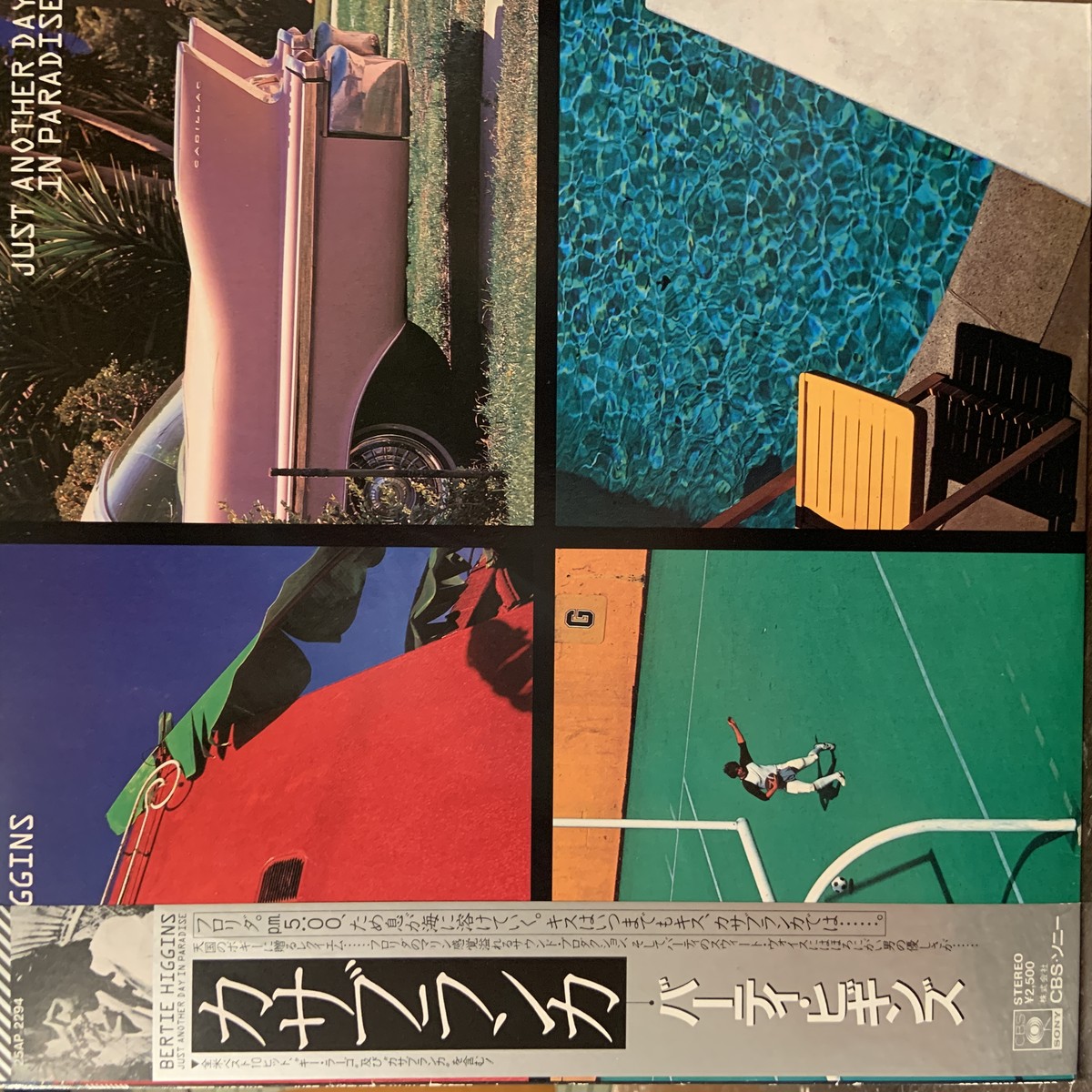 Lp Bertie Higgins Just Another Day In Paradise Sorc 中古アナログレコード専門店