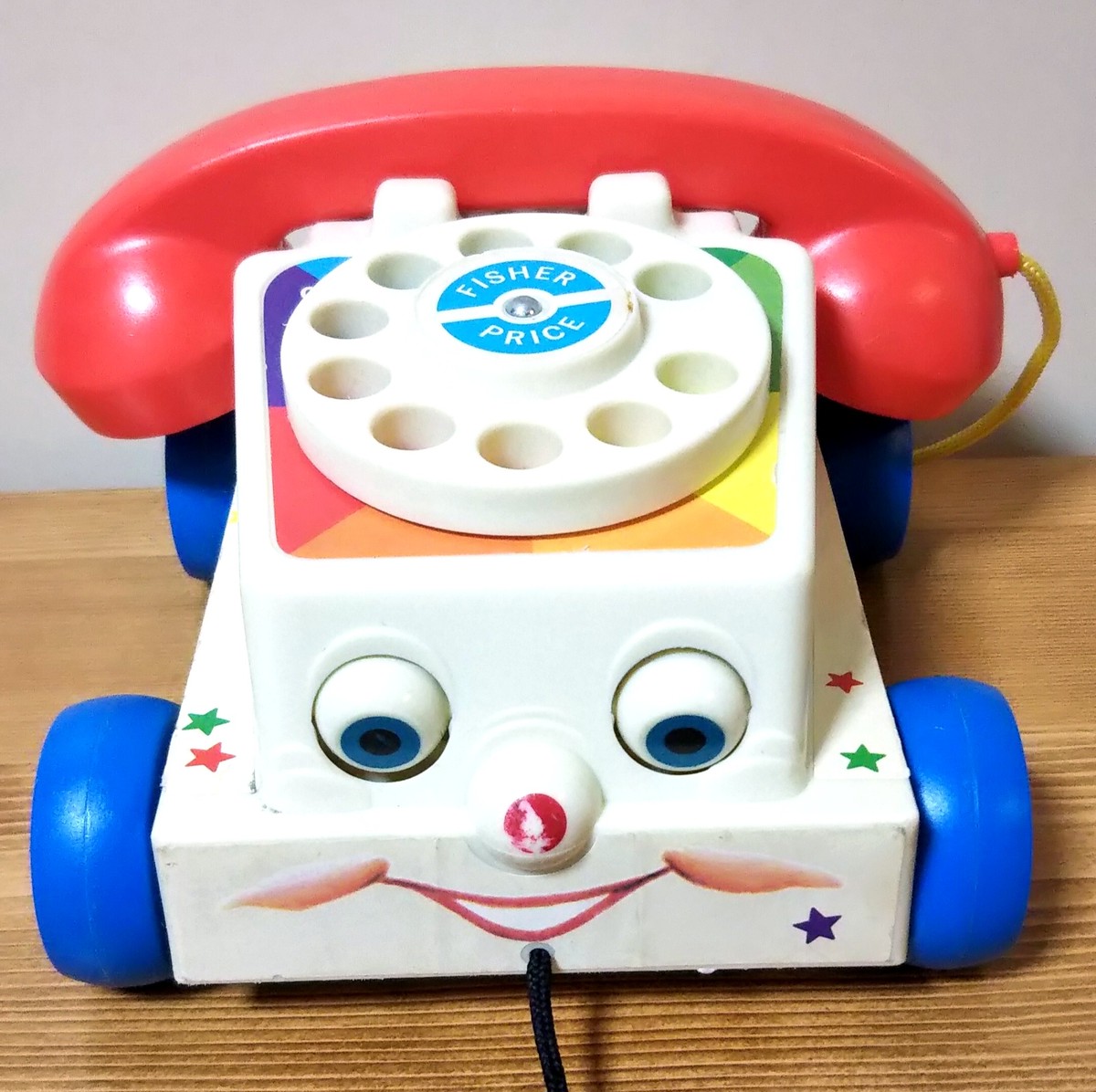 Chatter Telephone チャッターフォン チャッターテレフォン Pull Toy プルトイ 09年 Fisher Price フィッシャープライス トイストーリー Linus Blanket