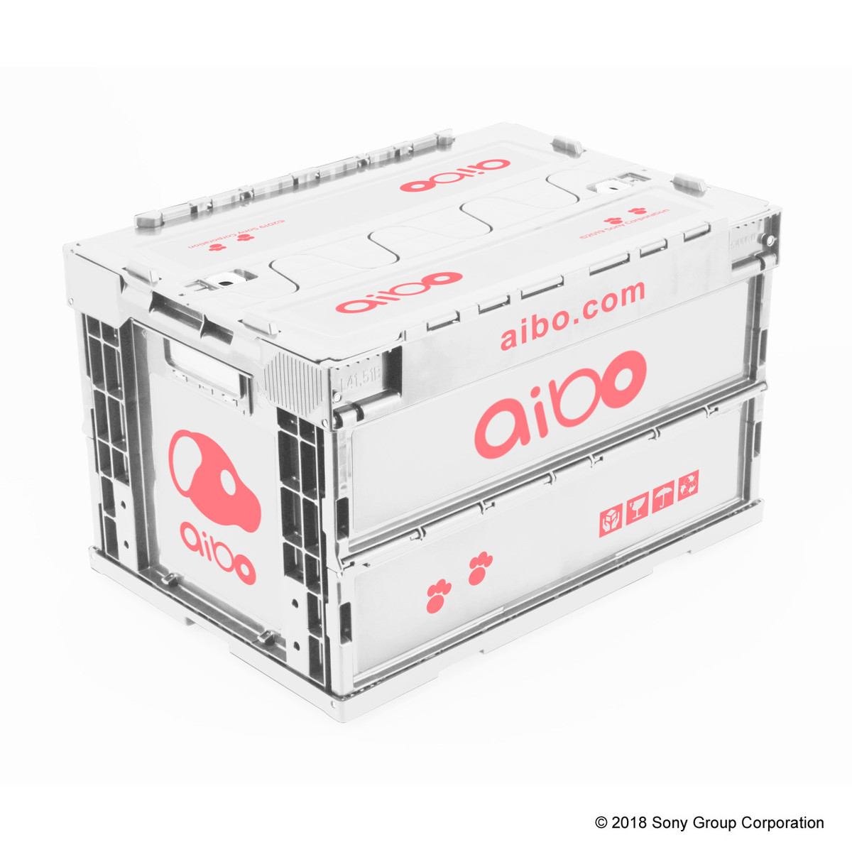 Aibo 折りたたみコンテナ 白 おまけ付き Groove Garage Aibo