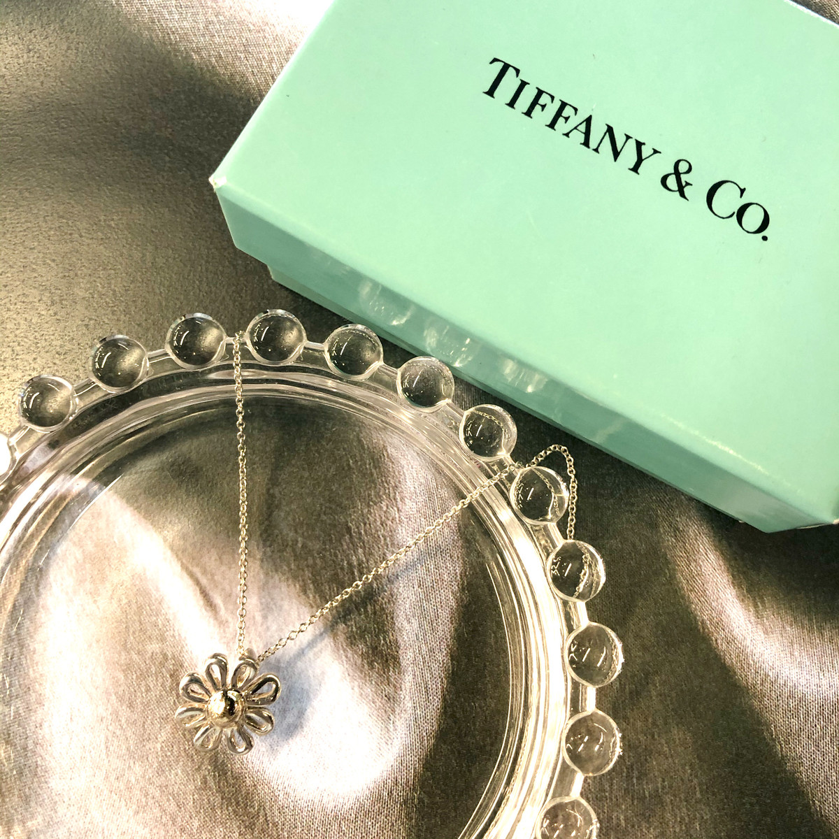 Tiffany Co Tiffany ティファニー ネックレス デイジー フラワー パロマ ピカソ Sv925 シルバー 中古品 9 Vintage Brand Tokyo Accessories