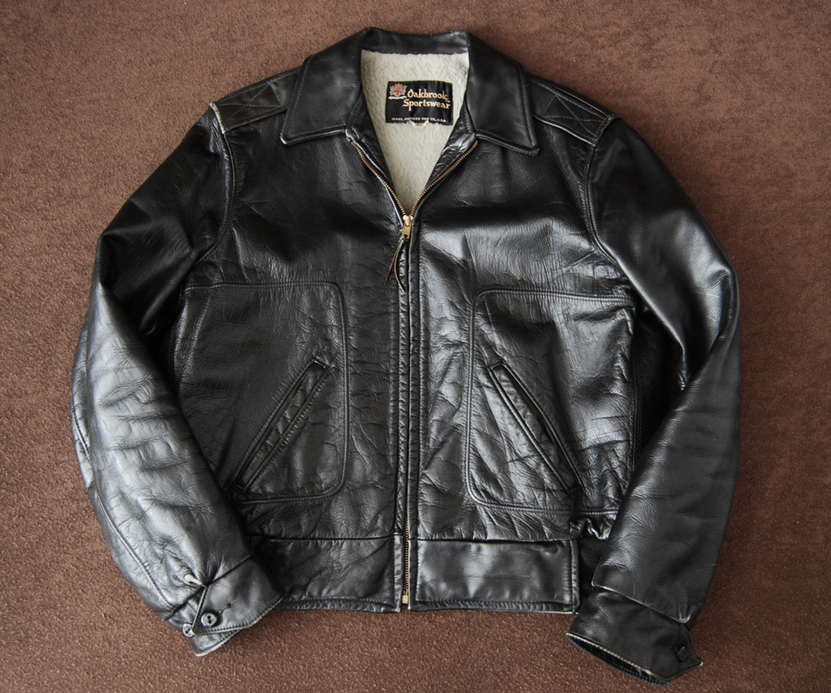 60s Sears Oakbrook スポーツジャケット SECOND TIME GLORY ヴィンテージレザージャケット専門店