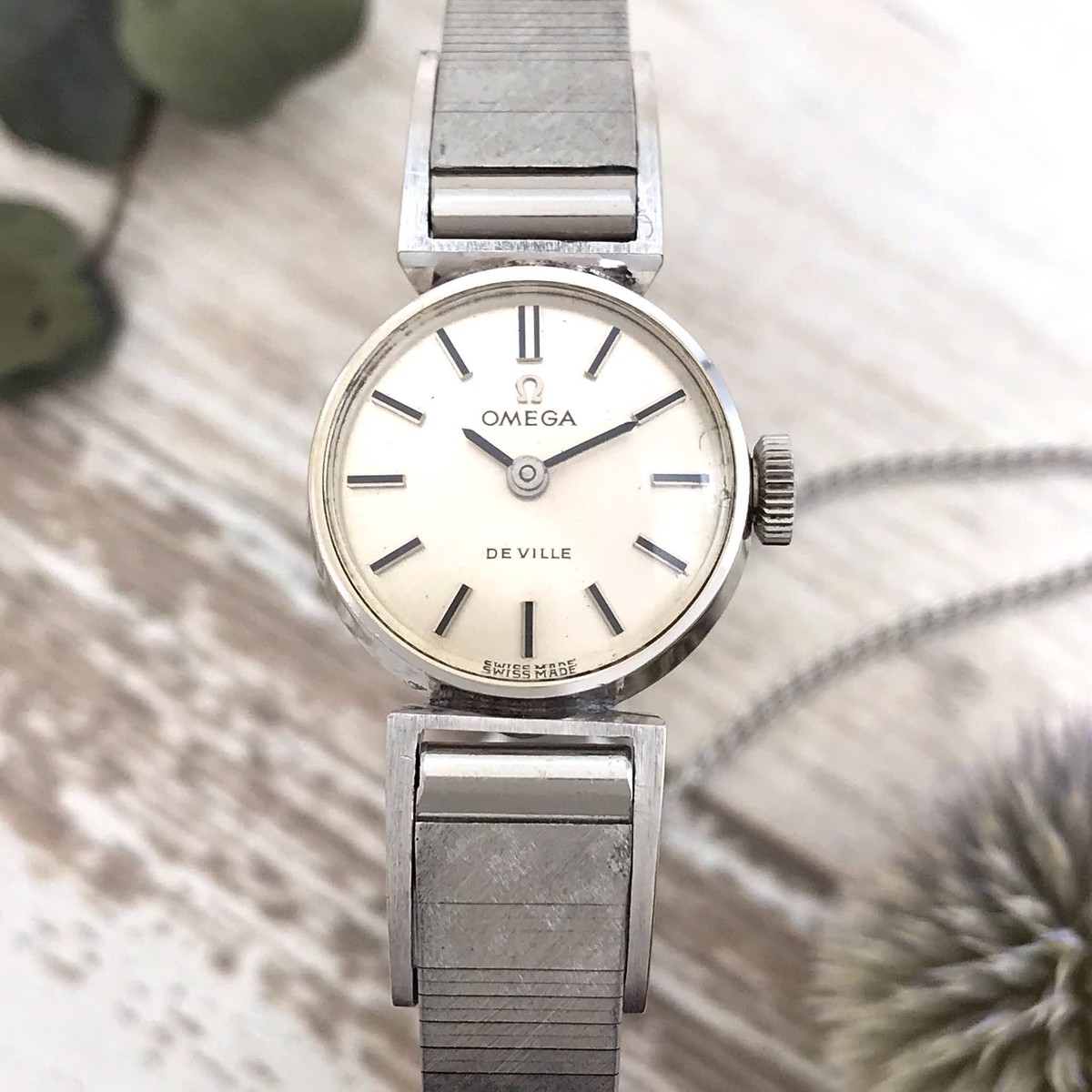 オメガ デ・ヴィル アンティーク 手巻き レディース 腕時計 動作保証付 | Masaco Vintage （マサコ ヴィンテージ ）腕時計やアクセサリーのお店