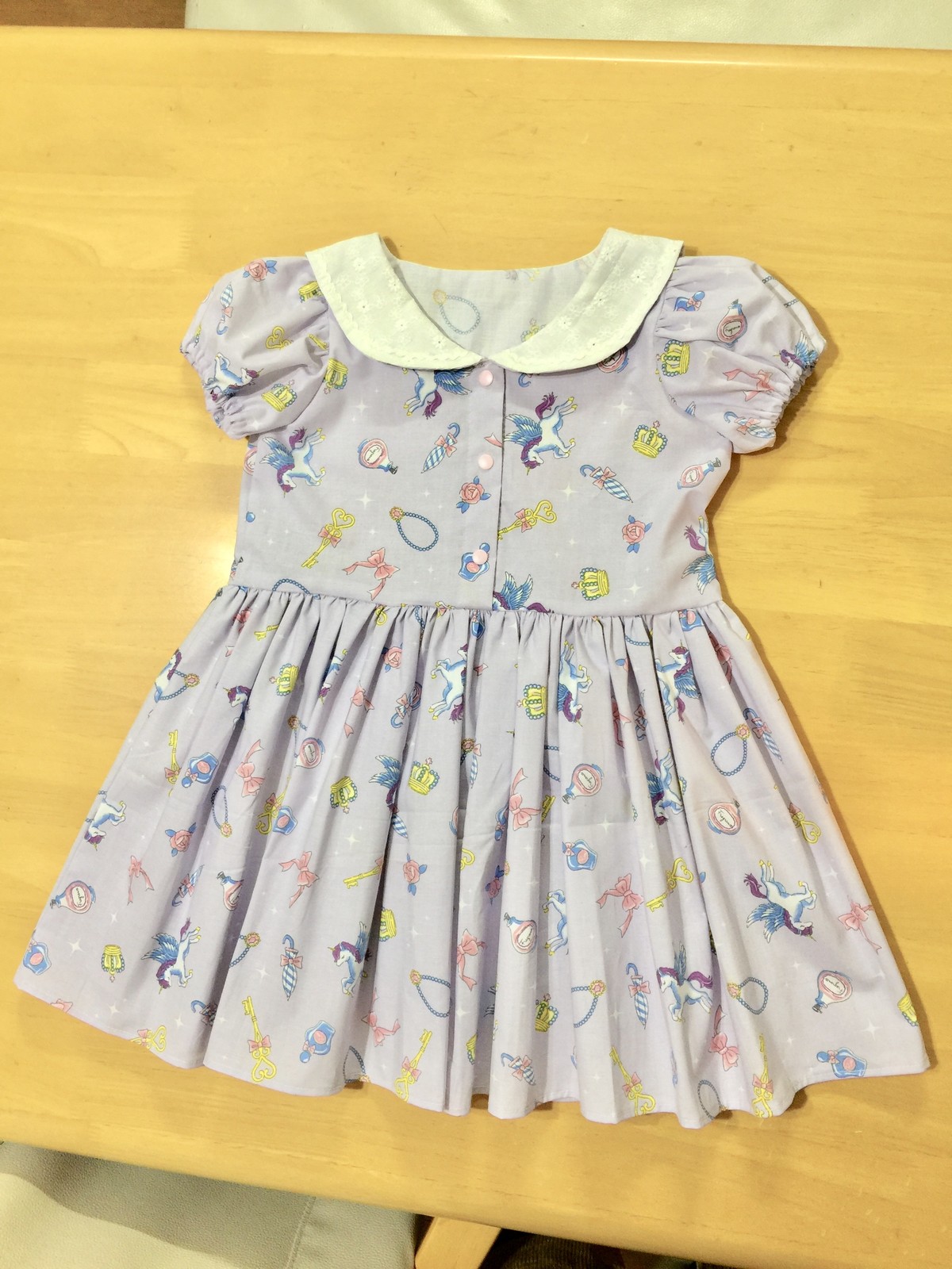 セーラーワンピース80 90size Tsukuru 子供服型紙