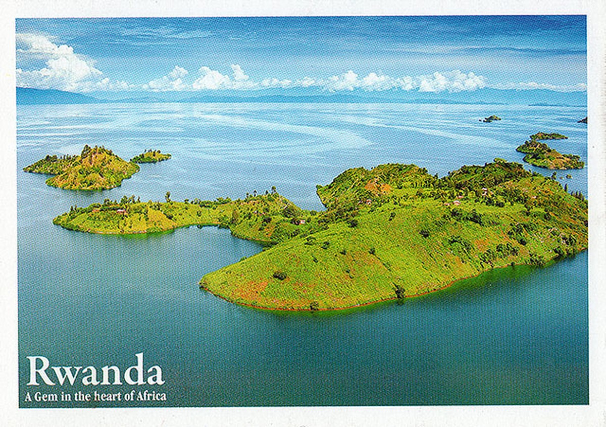 Lake Kivu Islands Post Card Les Mille Collines