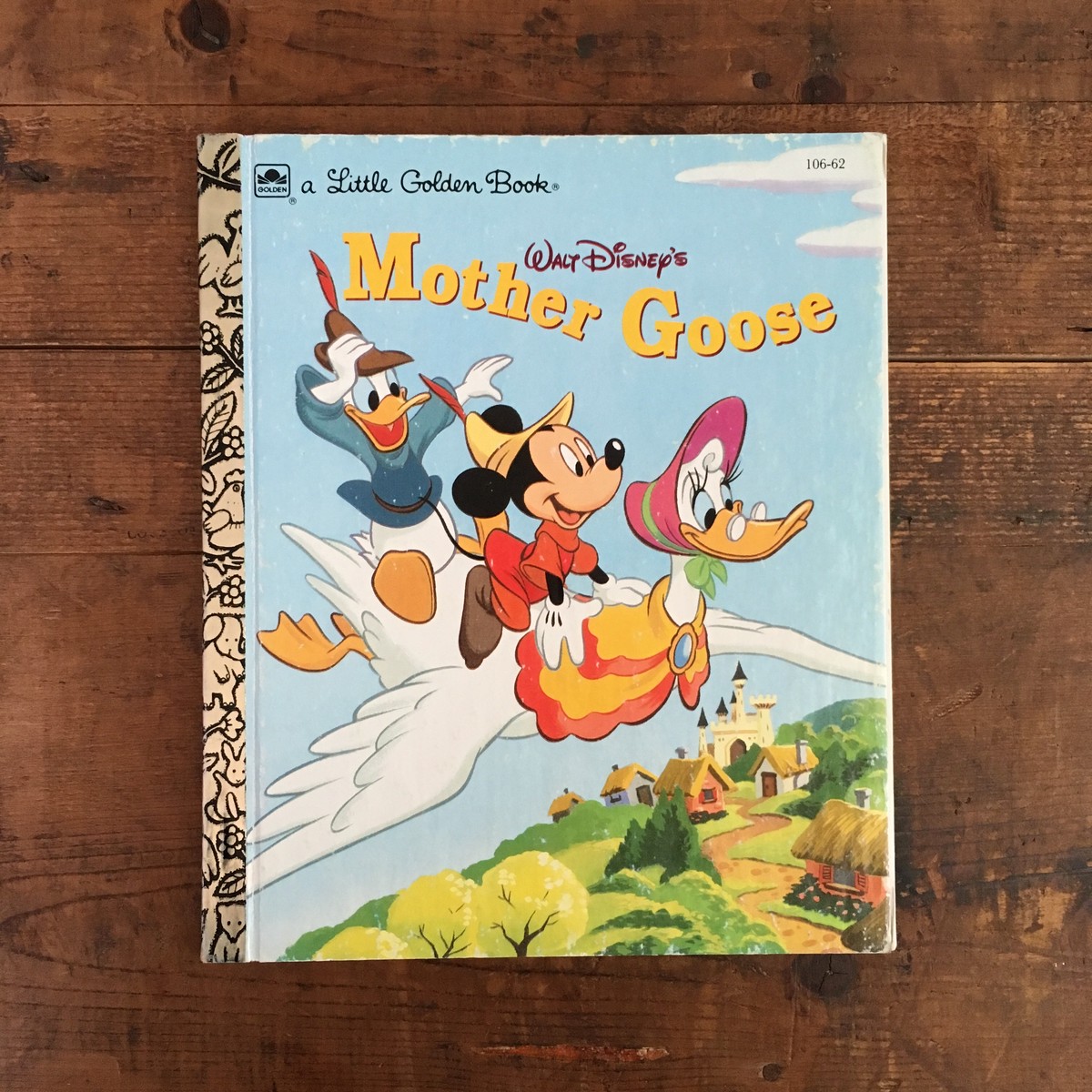 ヴィンテージ 洋書 絵本 Walt Disney S Mother Goose ディズニー 英語 E Vintage ヴィンテージ 洋書 雑貨のお店