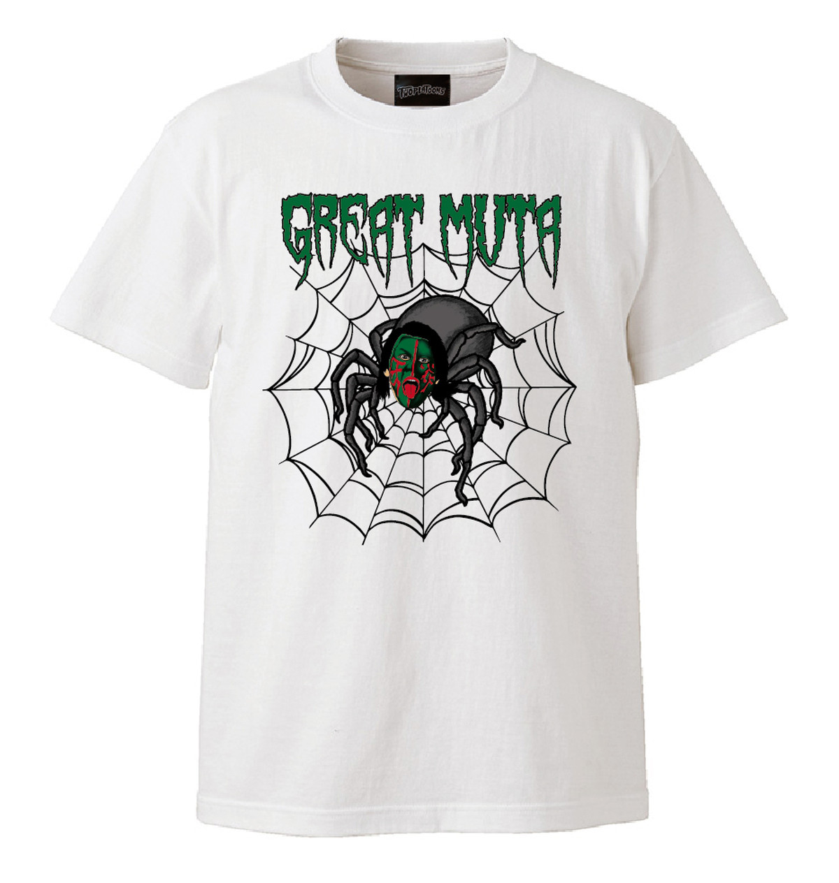 Twoplatoons グレートムタ Spider T White Green Twoplatoons Official Store