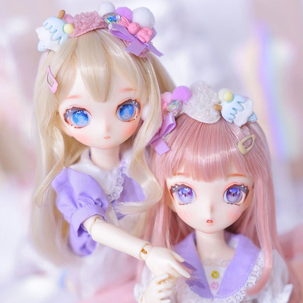キラキラメイクと可愛い衣装でアニメの世界から出てきたようなとってもキュートな31cmドール Doll Shop Papipp