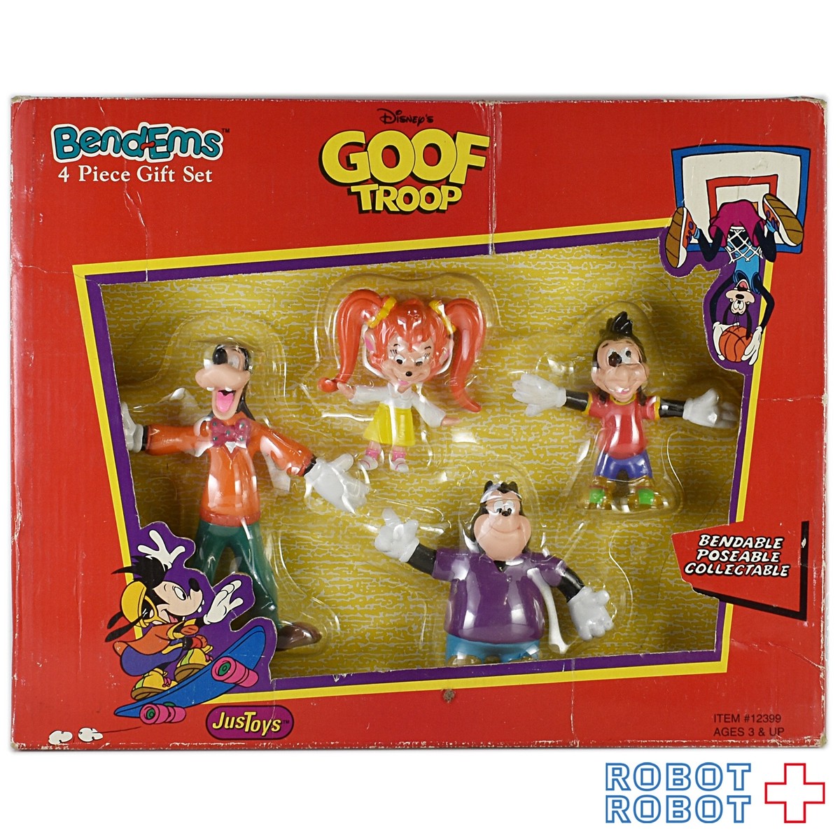 ディズニー Bend Ems パパはグーフィー ベンダブルフィギュア セット Robotrobot
