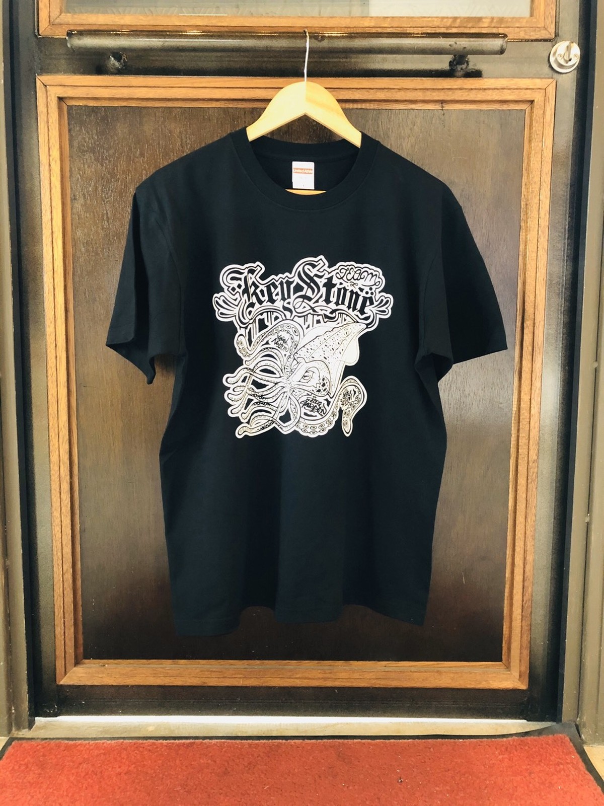 Team Keystone Tshirt チームキーストンコラボtシャツ ブラック 平良刺繍店