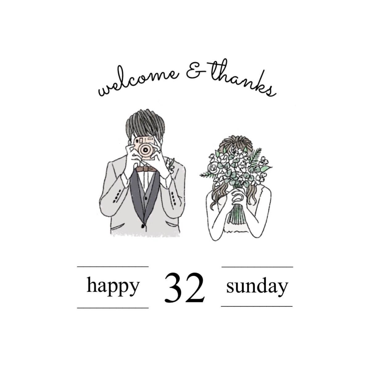 ウェディング関係イラスト ヤンデザイン イラスト