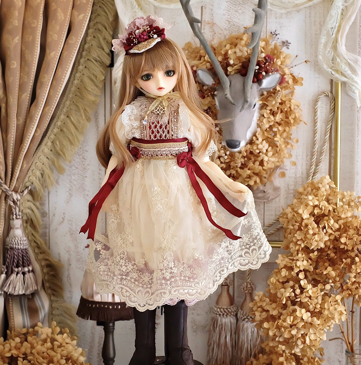 msd sdm 1/4 bjd ドレス 服 キャストドール スーパードルフィー