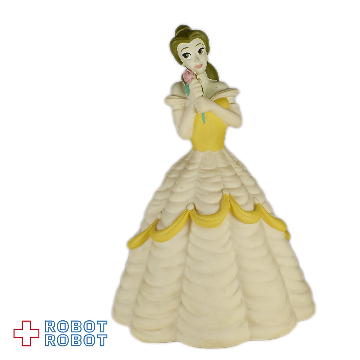 ディズニー 美女と野獣 ベル ソフビバンク 貯金箱 Robotrobot