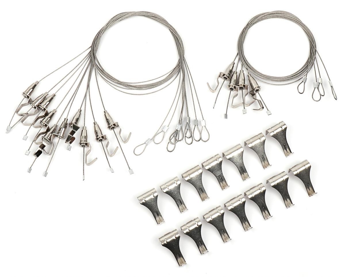 ピクチャー レール ワイヤー S字 フック 吊り下げ 金具 1m 10本 1 5m 4本 セット 絵画 掛け軸 展示 送料無料 Mmk K97 輸入雑貨のお店 ハッピーセレクション マインド ワン