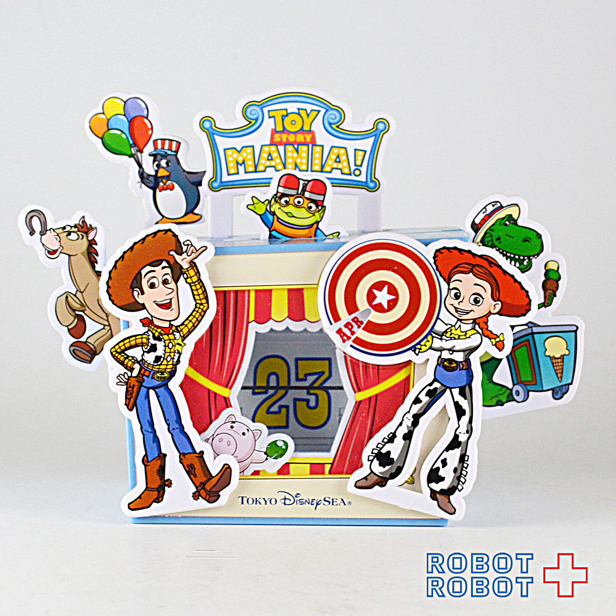 トイストーリーマニア プレスビュー限定 卓上カレンダー Robotrobot