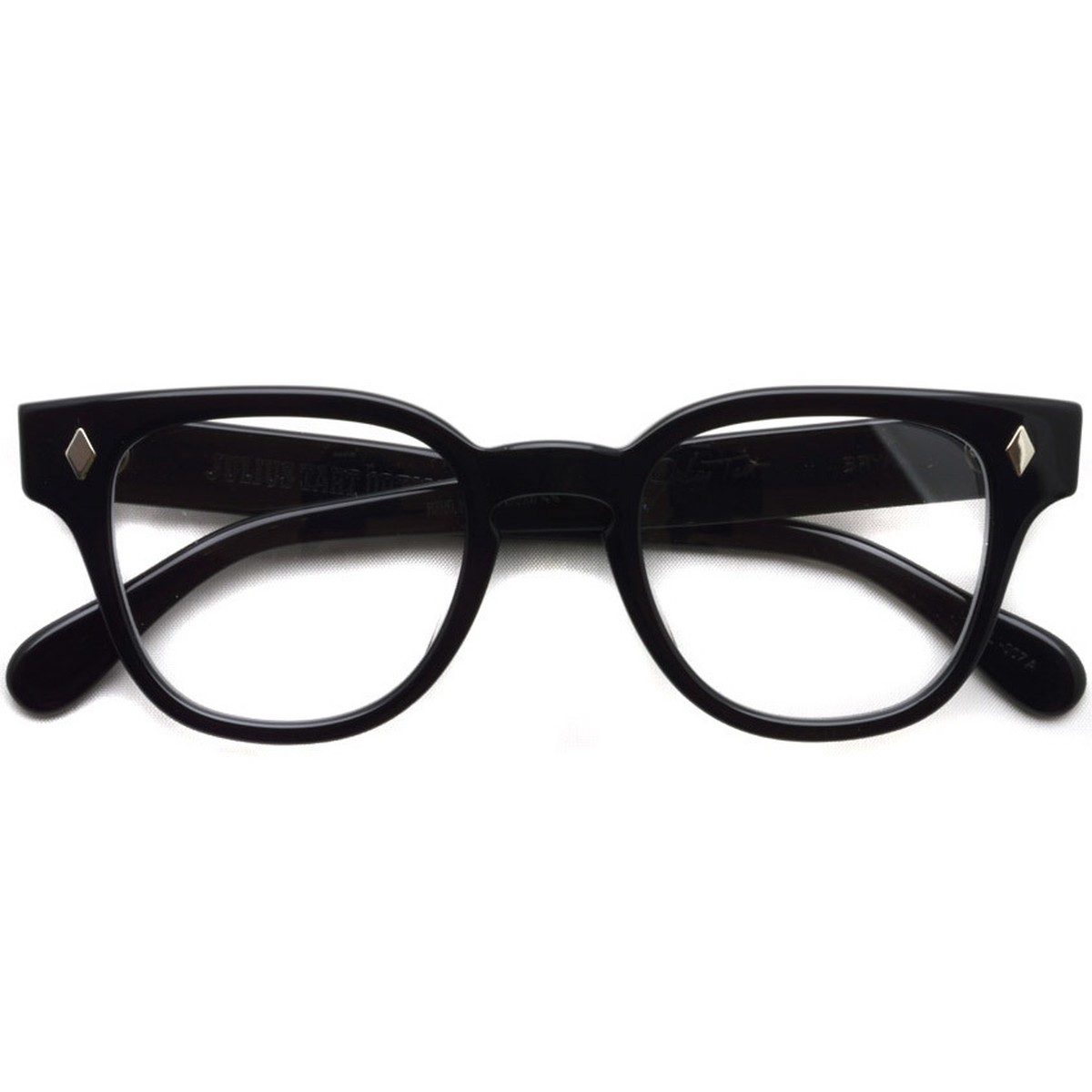Julius Tart Optical タート Bryan ブライアン Black ブラック 復刻 メガネフレーム 中目黒のメガネ サングラスセレクトショップ Props