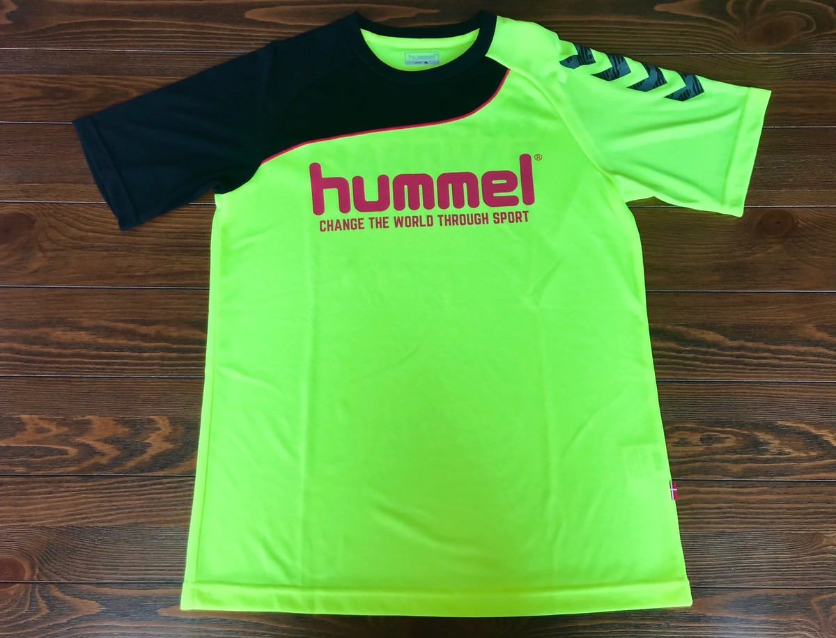 超特sale Hummel ハンドボールtシャツ Hap1142h イエロー Final Distance Fujisho Handball Shop