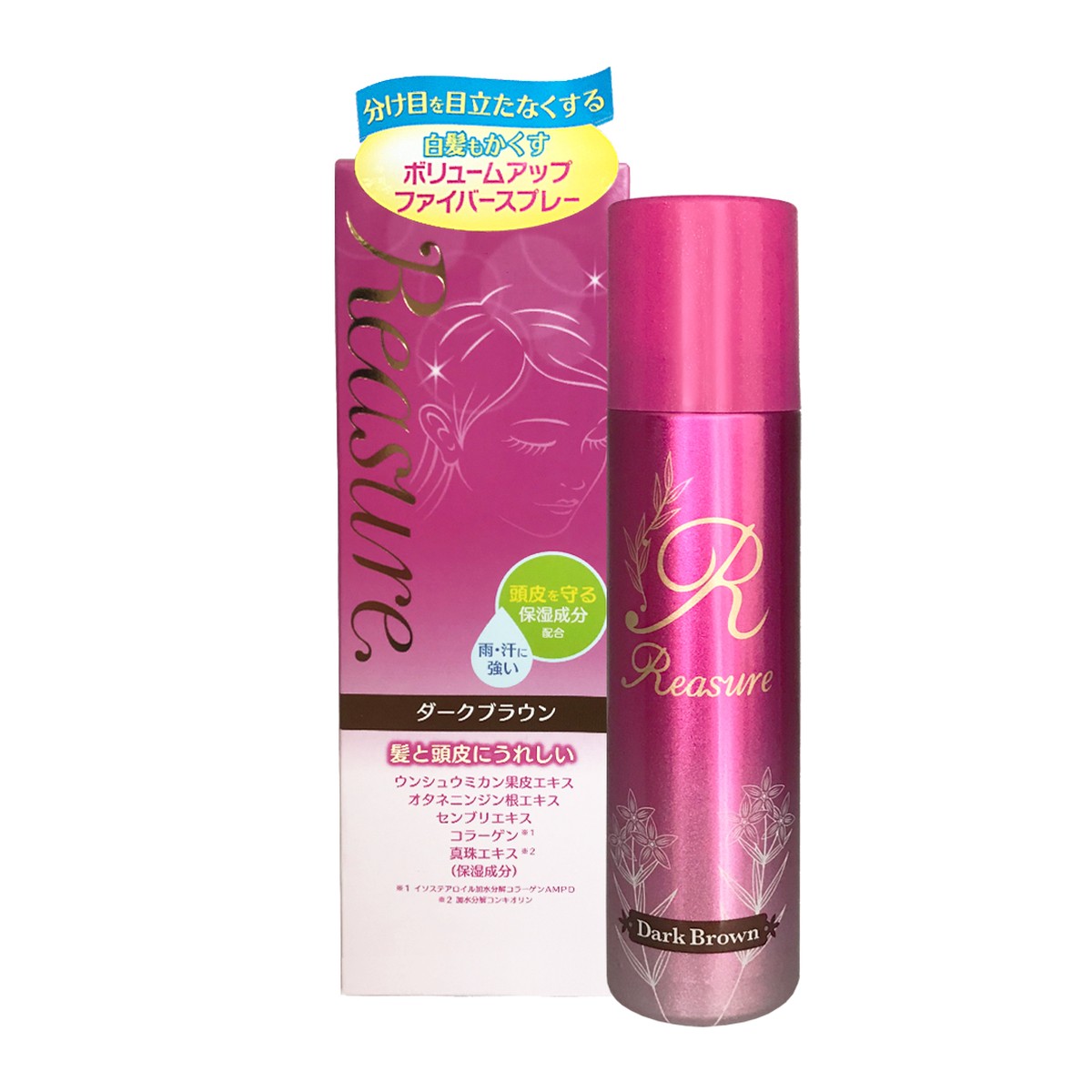 リーシュア ボリュームアップ ファイバーヘアスプレー Br Dfshop By D Fusion