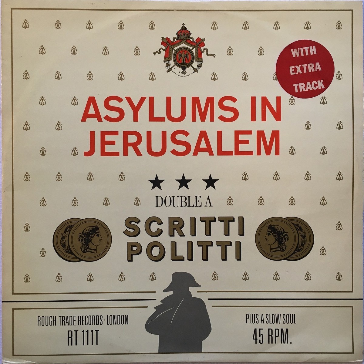 12inch 英盤 Scritti Politti Asylums In Jerusalem Jacques Derrida マメシバレコード Mameshiba Records