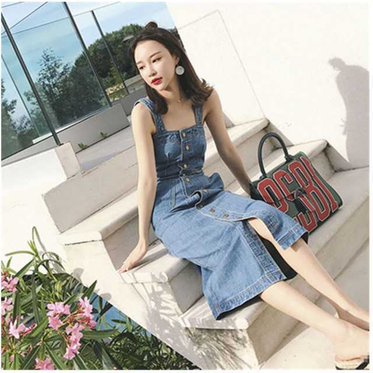 在庫有 ワンピース サロペット ジャンパースカート 膝下 デニムワンピース レディース 膝丈 スカート サロペットスカート デニムサロペット タ 超美品 Www Iacymperu Org