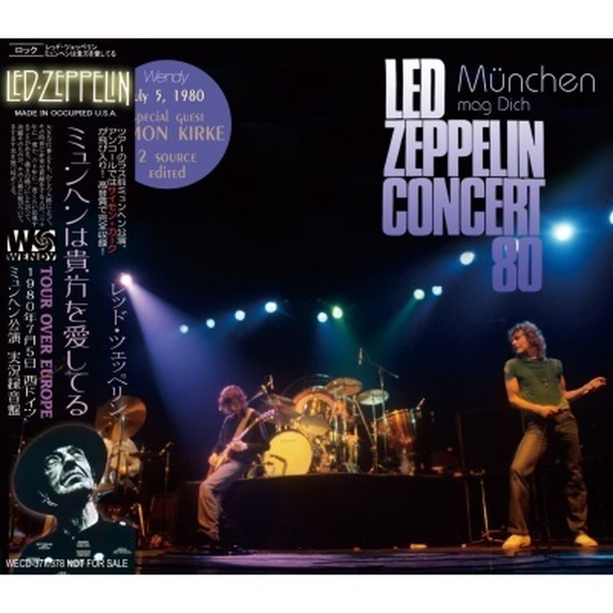 Led Zeppelin Munchen Mag Dich 1980 2cd Beatnik Groove