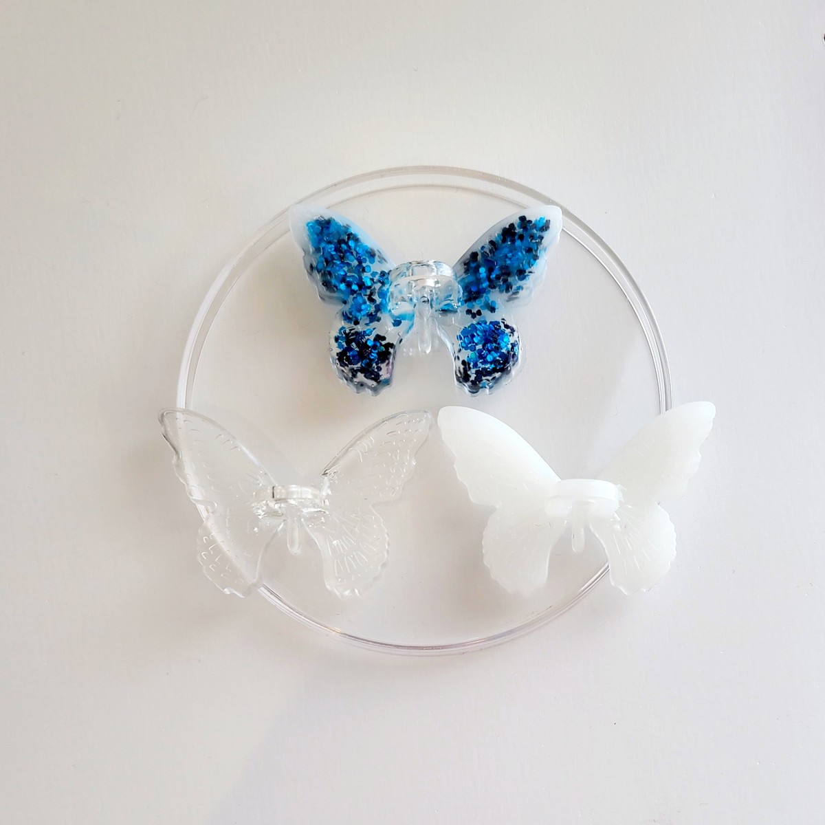 韓国 スマホキーリングハンガーl 蝶々 レギュラー 韓国雑貨 내 곁에 ネギョテ