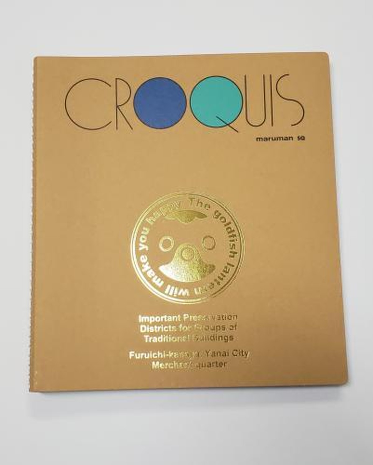 金魚ちょうちんクロッキーブック帳 木阪賞文堂 金魚ちょうちんクロッキーブック帳 木阪賞文堂
