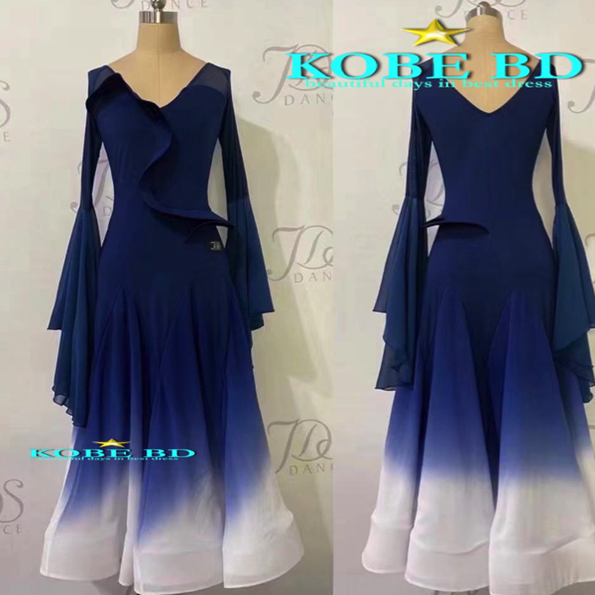 社交ダンス ワンピース イージーオーダーウエア 商品番ai 2114 お色ご変更可能