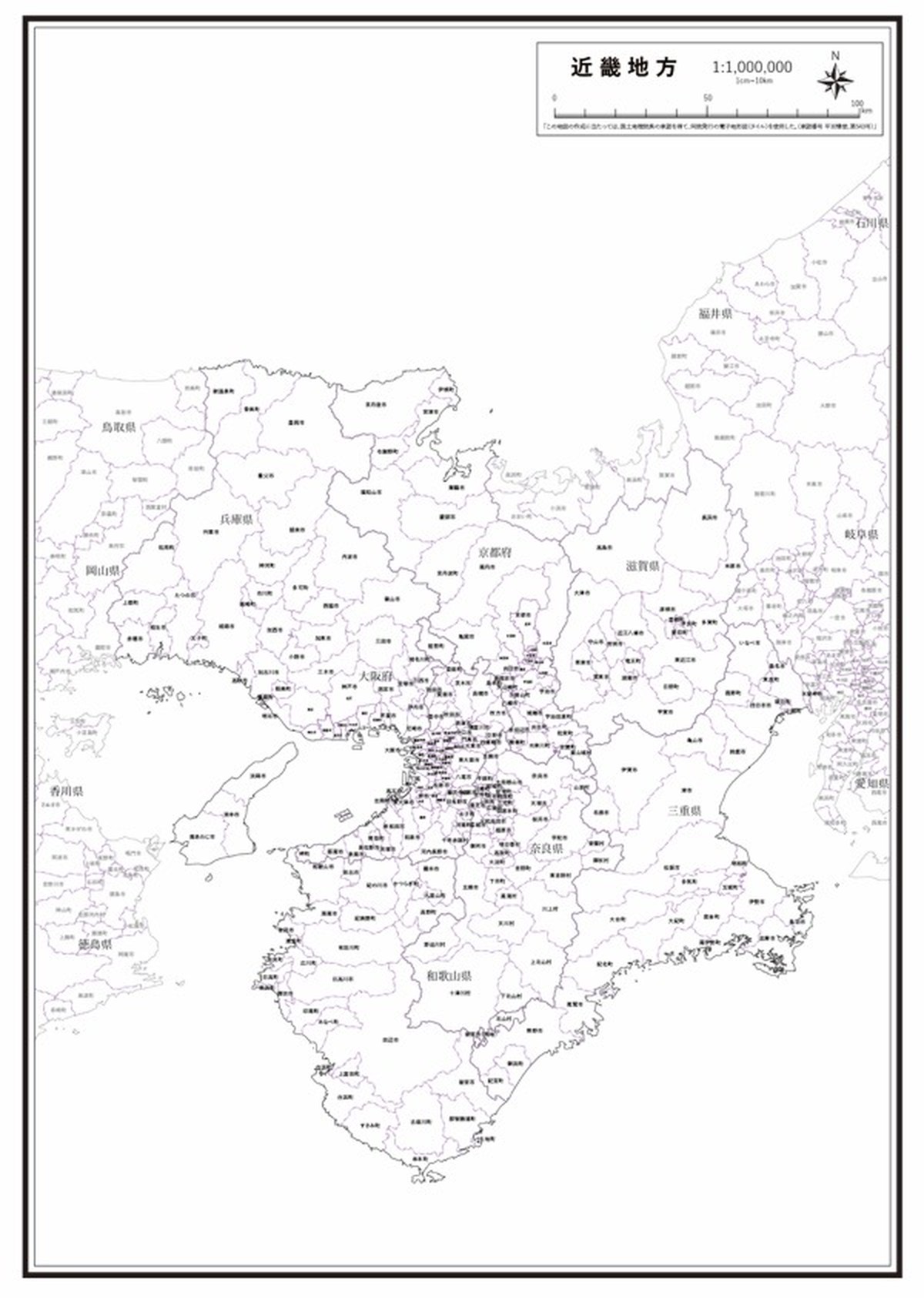 近畿地方 地図 画像 シモネタ