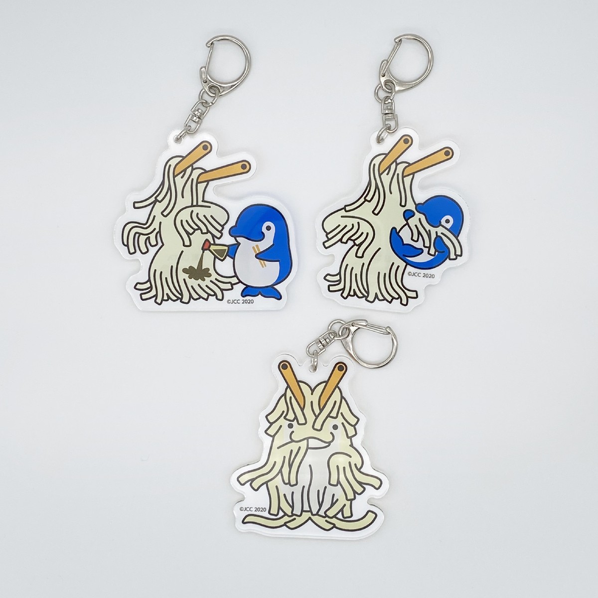 ことちゃんvsウードン アクリルキーホルダー Toytoytoy ことちゃんvsウードン アクリルキーホルダー Toytoytoy