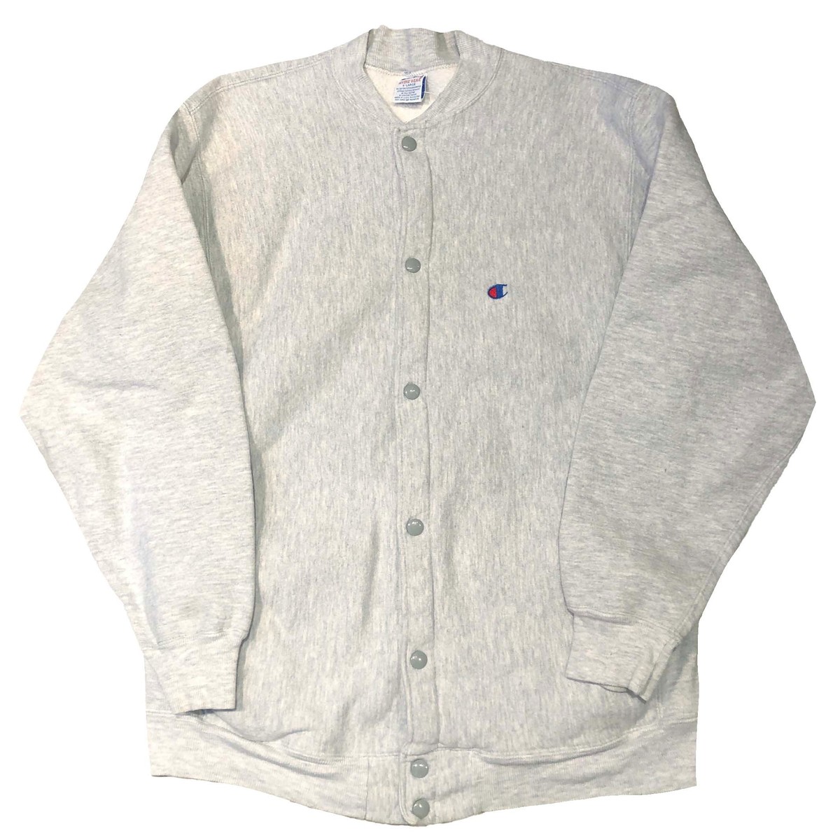 90s チャンピオン Champion リバースウィーブ スナップカーディガン ...