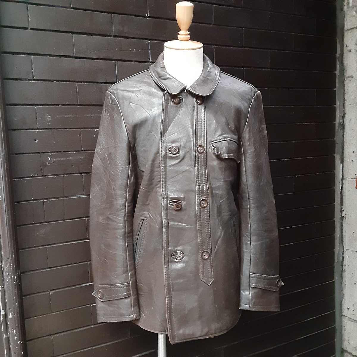 French Vintage Corbusier Leather Jacket フレンチヴィンテージ コルビジェ レザージャケット Small Change ヴィンテージ 古着 Smallchange スモールチェンジ