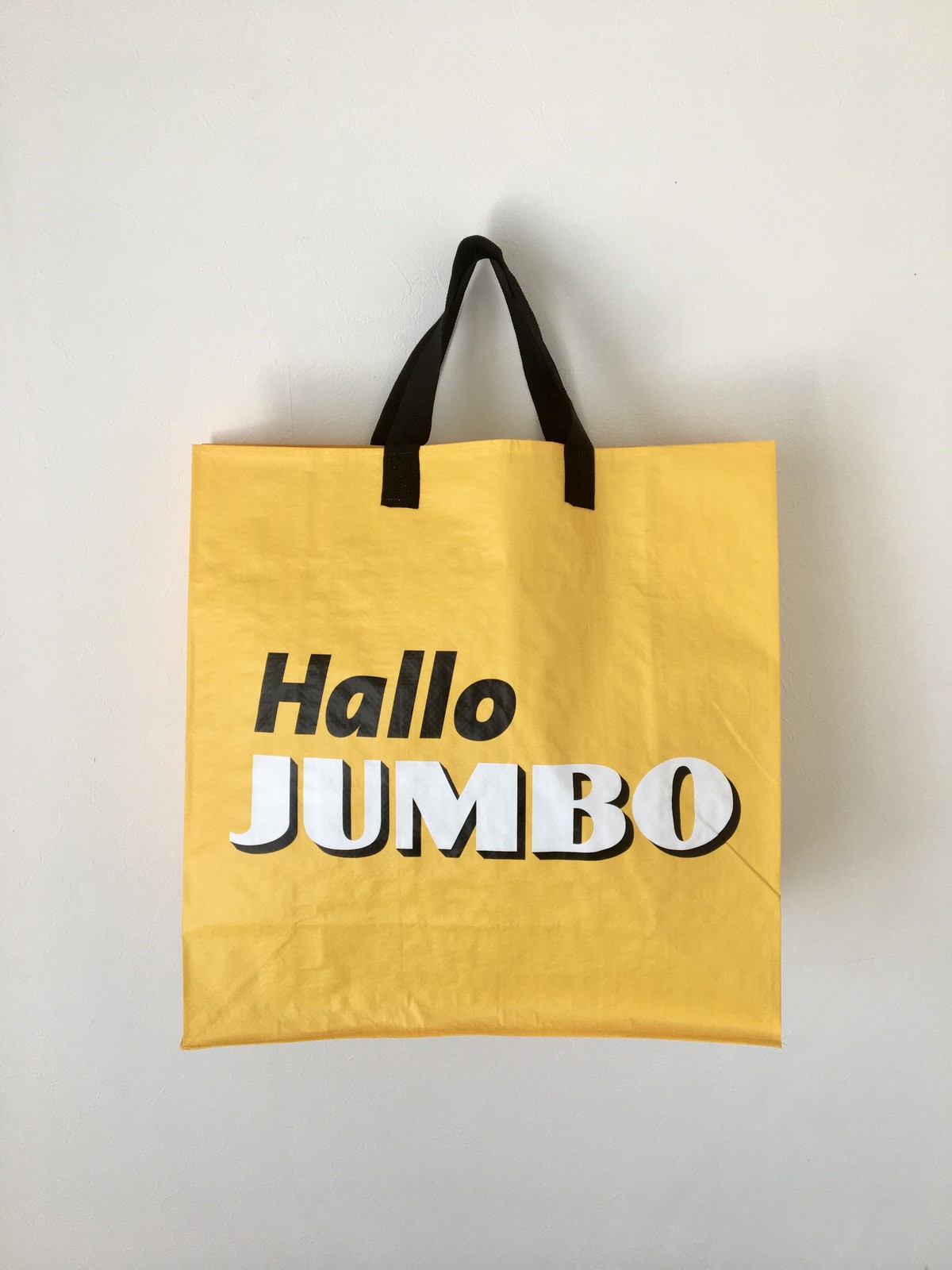 オランダのスーパーマーケット「JUMBO」のショッピングバッグ ｜Dutch Supermarket "JUMBO" Shopping Bag