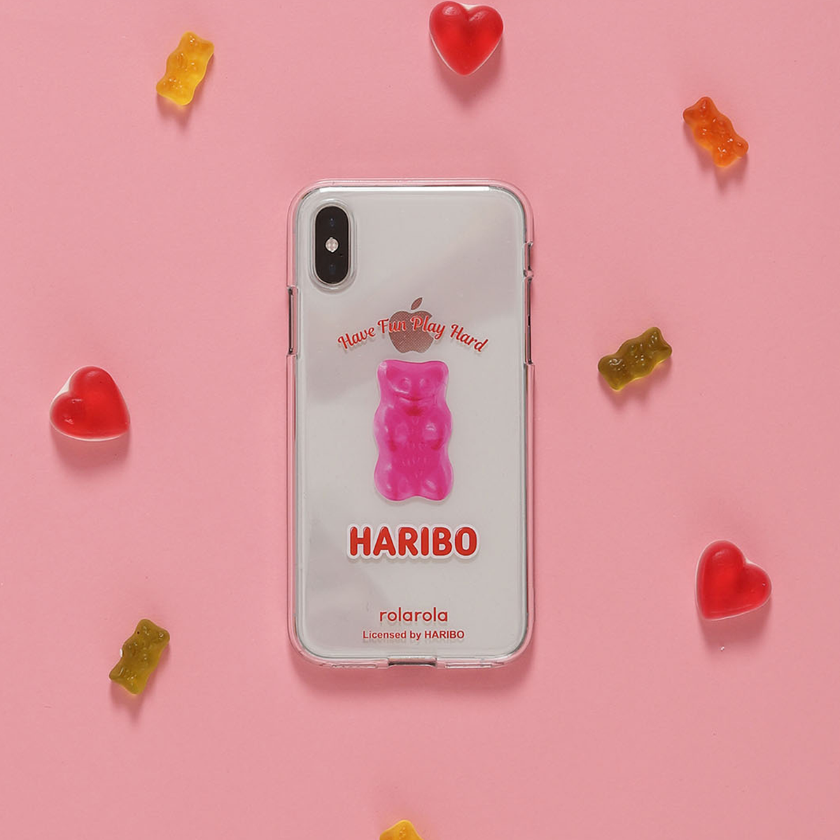 Rolarola Rolarola X Haribo Jelly Phone Case Pink 正規品 韓国 ブランド 携帯ケース Iphone Bonz 韓国ブランド 代行