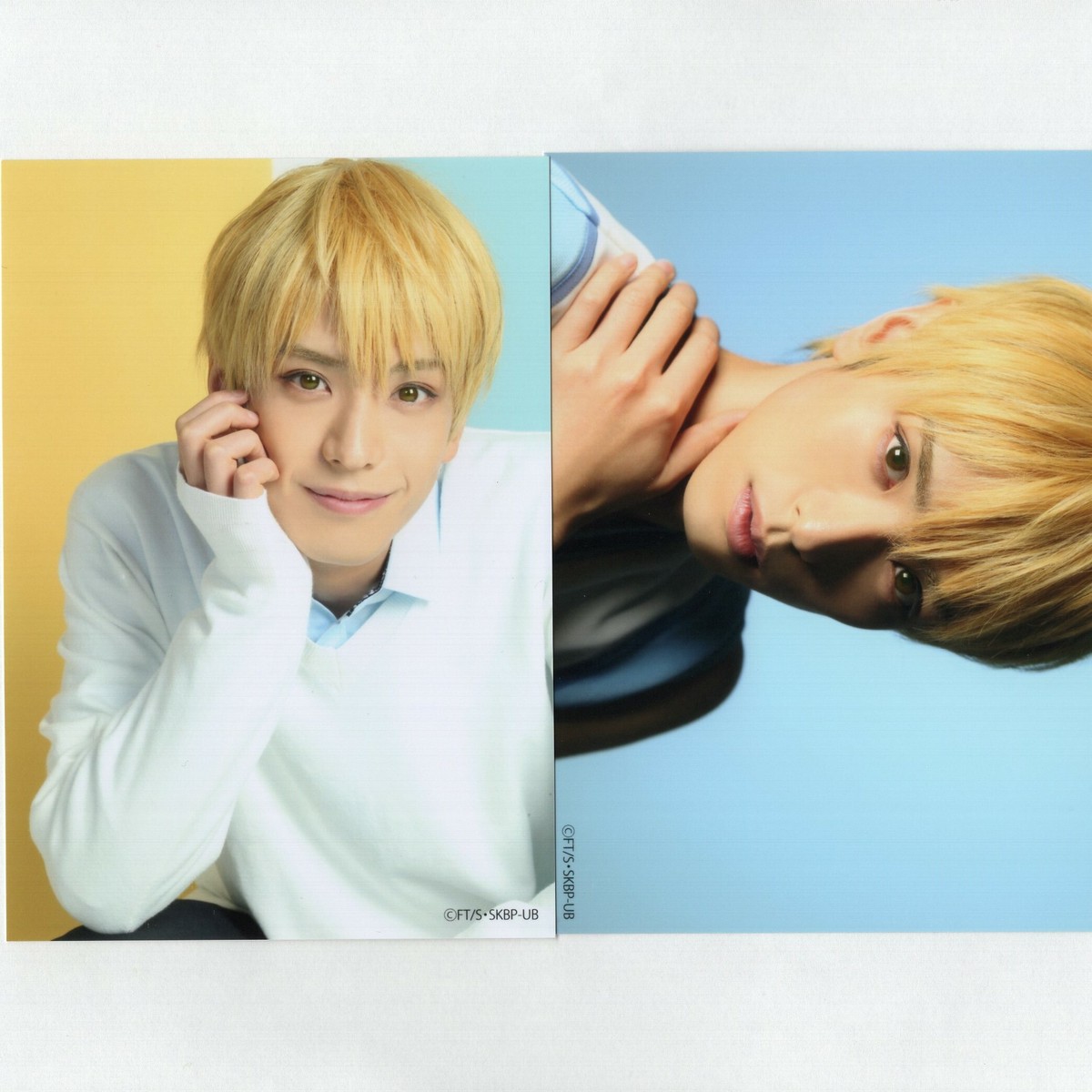 黄瀬涼太 黒羽麻璃央 ブロマイド 舞台 黒子のバスケ Ultimate Blaze Mangamichi