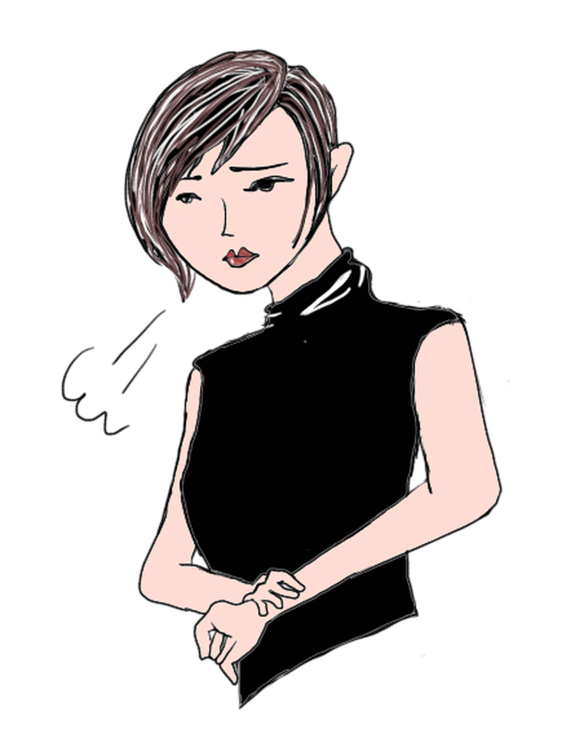 悩む女性 ｎａｔｕｒａｌ ｈｉｎｔｓ Illustration