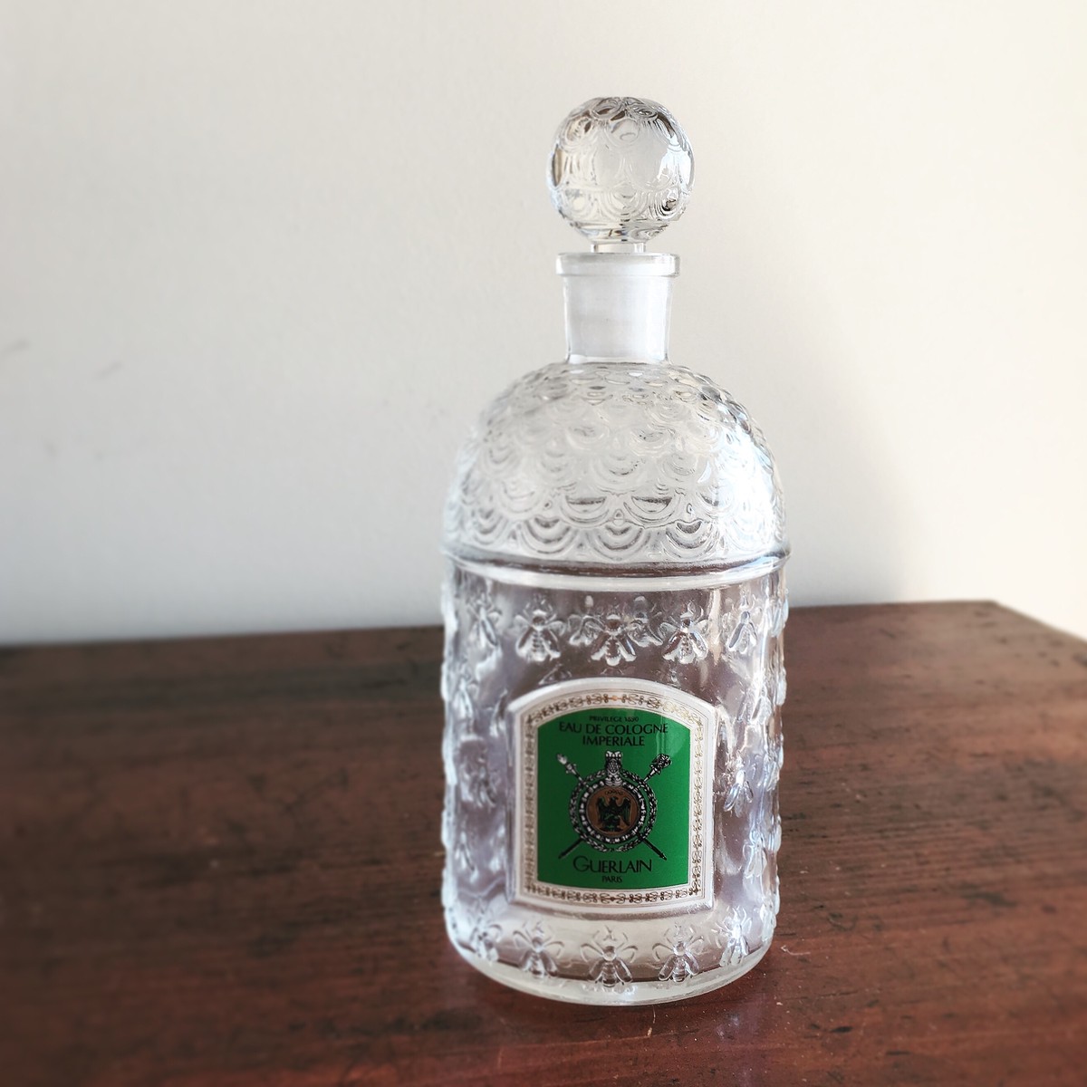GUERLAIN ゲラン アンティーク 香水瓶 250ml A （フランス） | ぽわにえ・だむーる 〜 アンティーク・ブロカント