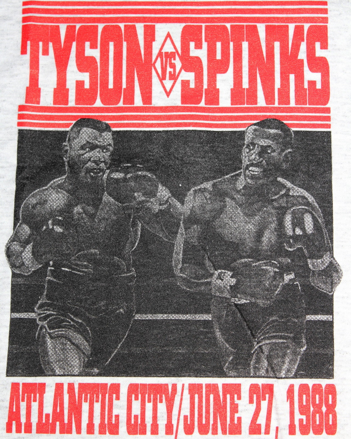 Mike Tyson マイク タイソン Tシャツ Tyson Vs Spinks Ironfist