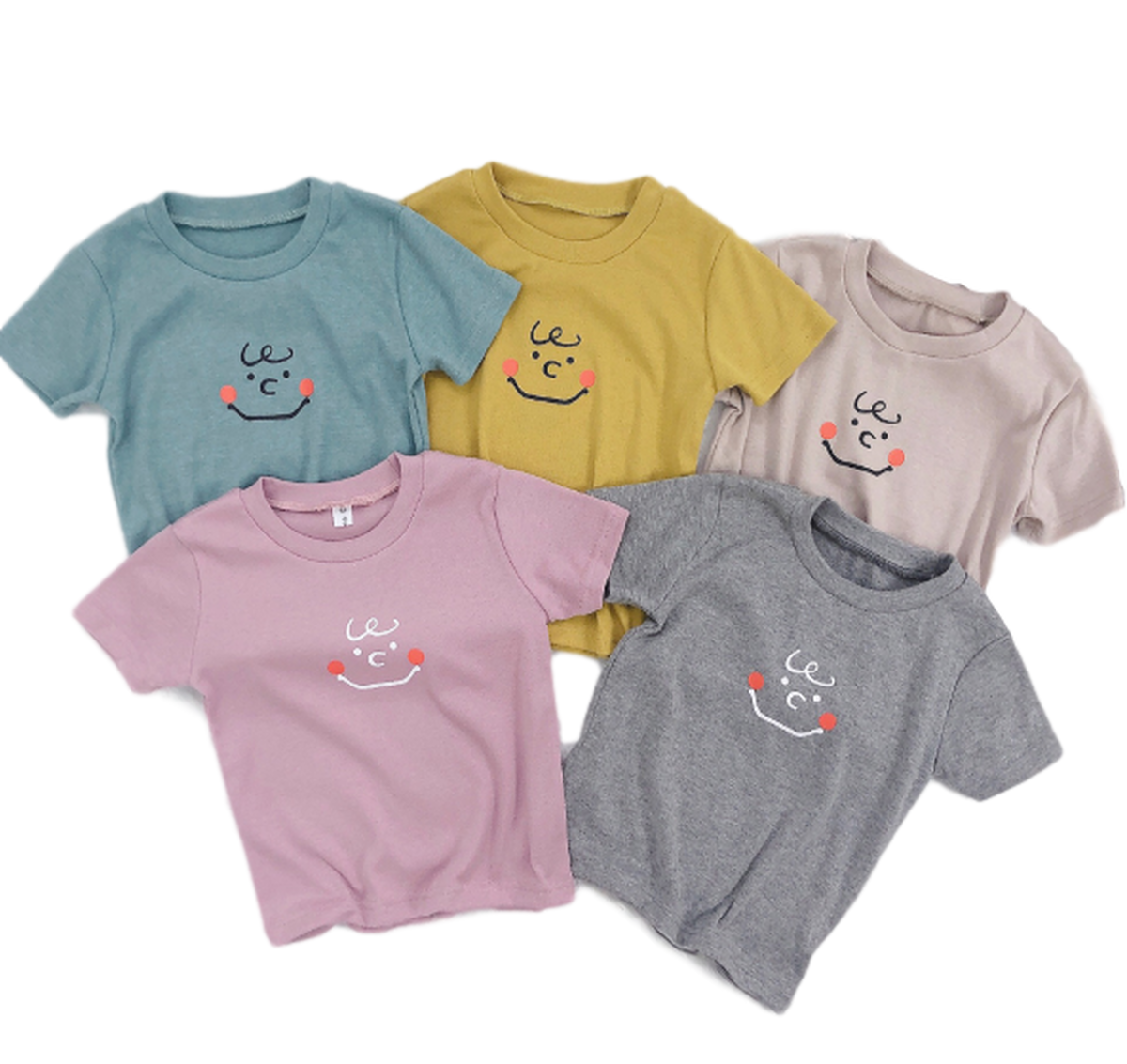 にっこり チャーリーブラウン Tシャツ Pinebaby
