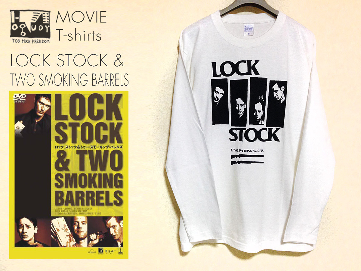 Lock Stock And Two Smoking Barrels ロックストック トゥースモーキングバレルズ 映画tシャツ ロンt 長袖tシャツ O060n Lstee Lockstock 4mens Oguoy Destroy It Create It Share It