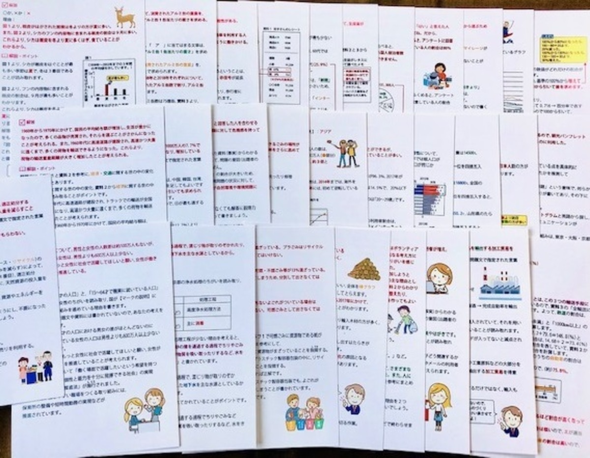 お買い得３点セット！適性検査 社会・資料分析問題がよくわかる過去問解説カード お買い得3点セット！ 適性検査 社会・資料分析問題題が楽しく