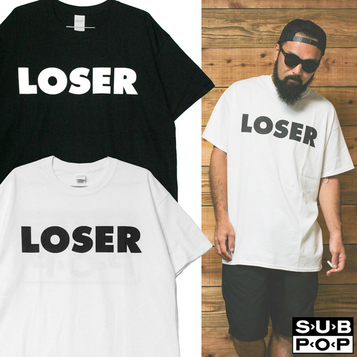 Sub Pop Loser オルタナ ロック グランジ バンド Tシャツ Sstee Subpop Loser Oguoy Destroy It Create It Share It
