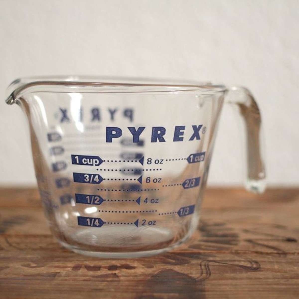 正規品 Pyrex 旧ロゴ 青文字 計量カップ 未開封デッドストック 3個セット 調理器具 Csjla Pe